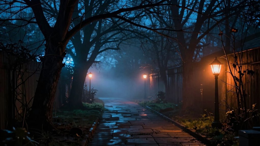 sensor activated spooky lighting