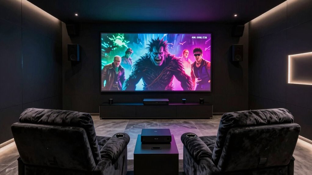 soundproofing enhances immersive viewing