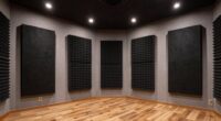 soundproofing outweighs aesthetics