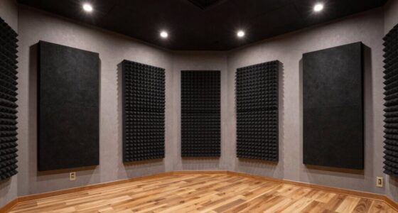 soundproofing outweighs aesthetics