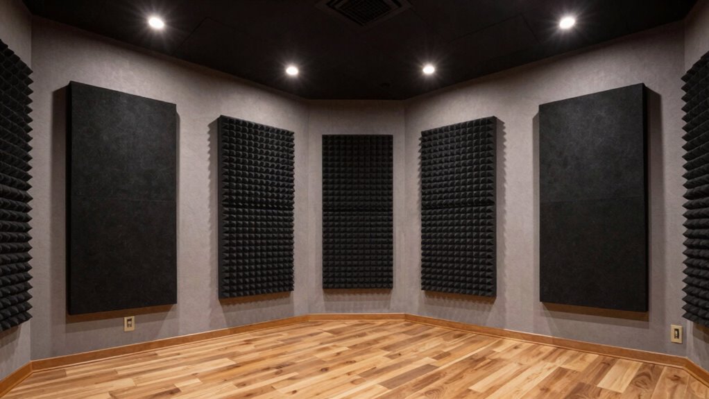 soundproofing outweighs aesthetics