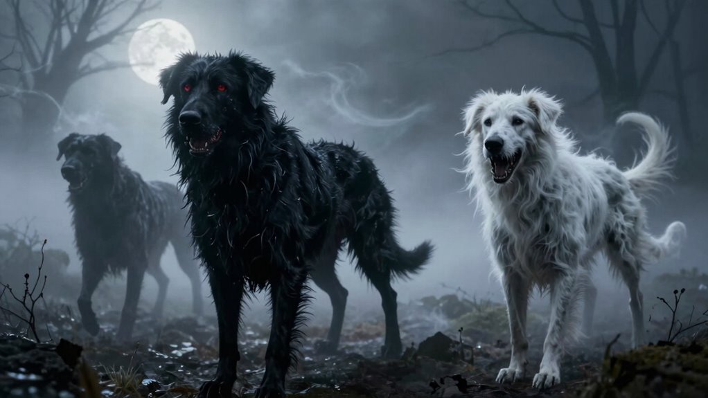 spectral dogs symbolize omens