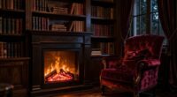 spooky reading room ambiance