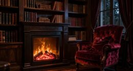 spooky reading room ambiance