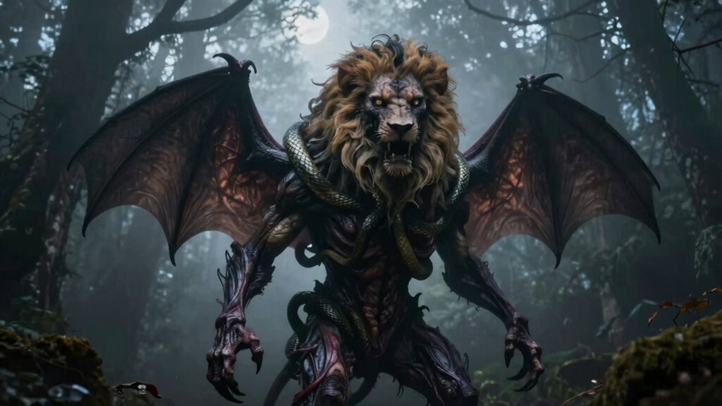 uncanny hybrid creature symbolism