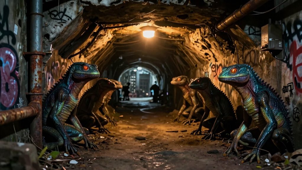 underground reptilian conspiracy theories