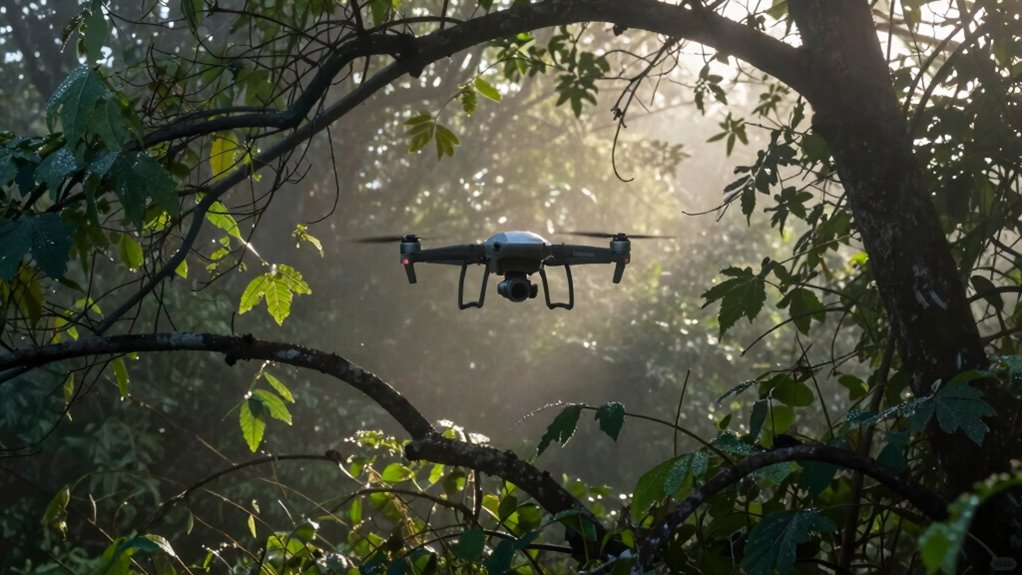 using drones for cryptids