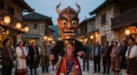 village monster cultural tradition