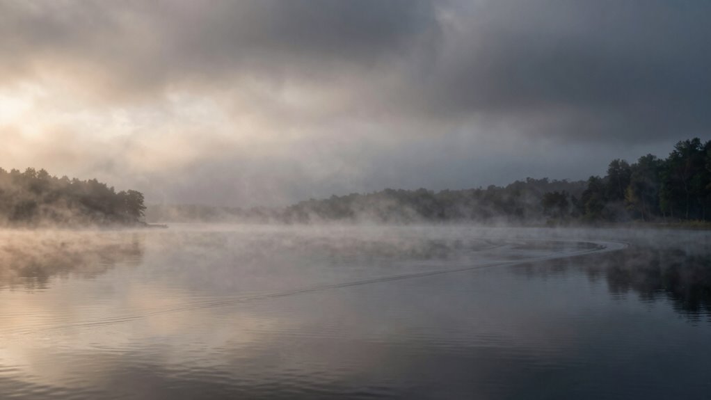 weather influences lake sightings