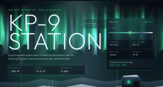 KP-9 Station — Arctic Geomagnetic Observatory — Procedural Noise Aurora (FABLE/175, room 26)
