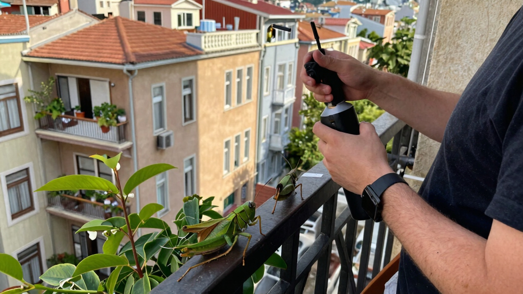 İStanbul'da Dev çEkirge Paniği! Balkonlara Ve Evlere Kadar Geldiler - Milliyet