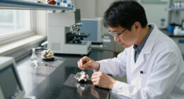 Discovery Of A Multicomponent Alloy Forged By The Hiroshima Atomic Blast