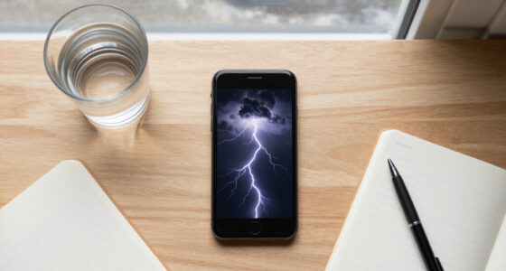 Lightning Storm Illuminates Santiago Sky With Flashes