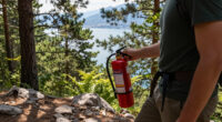 Waldbrand Gardasee