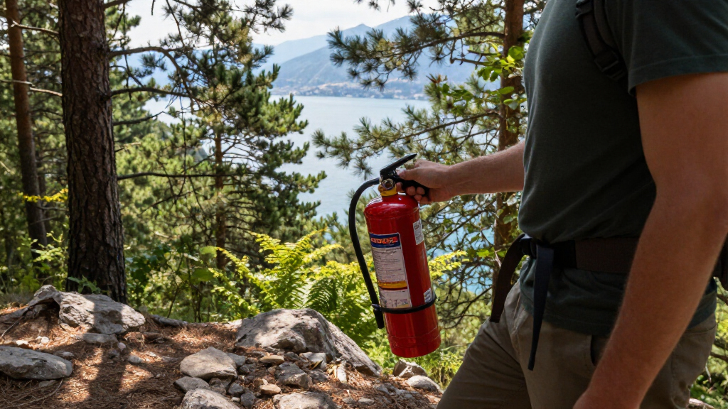 Waldbrand Gardasee