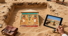 4,400-Year-Old Tomb Of Egyptian Judge Found At Saqqara With Colors On Walls