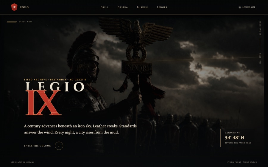 LEGIO IX — The Ninth on Campaign (FABLE/175)